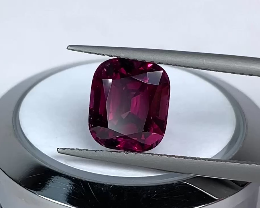 4.20ct Umbalite Garnet Cushion Cut